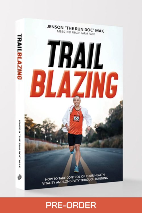 Pre-order - Trail Blazing by Jenson "the Run Doc" Mak - English hard copy